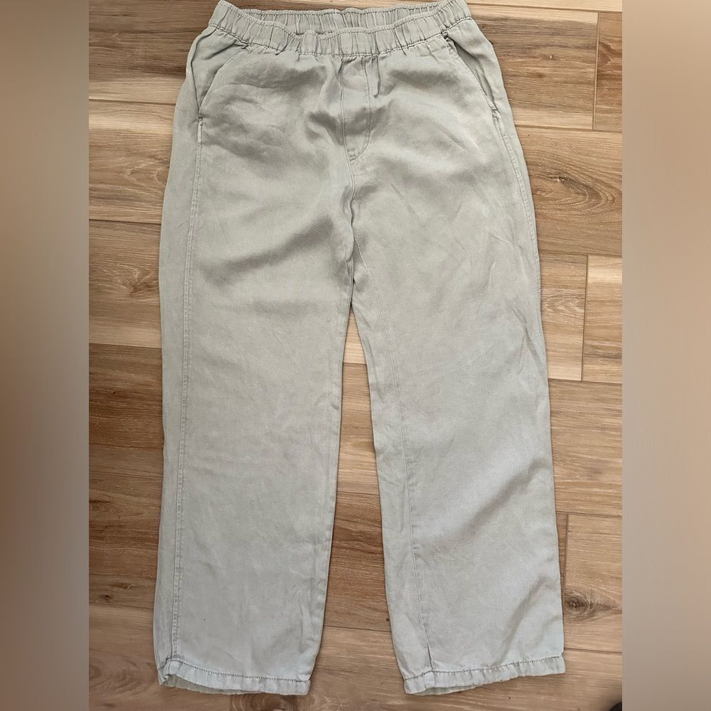 Zara Linen Blend Joggers M
